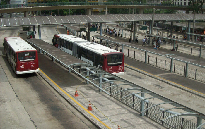 "Terminal de ônibus" by Milton Jung is licenced under Attribution 2.0 Generic (CC BY 2.0)